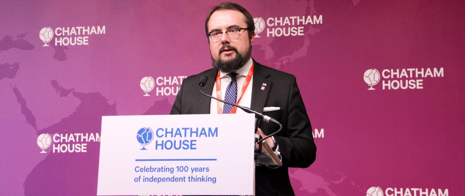 wiceminister Paweł Jabłoński na BF