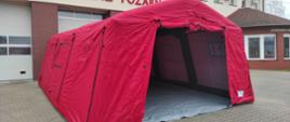 Ratowniczy namiot pneumatyczny
