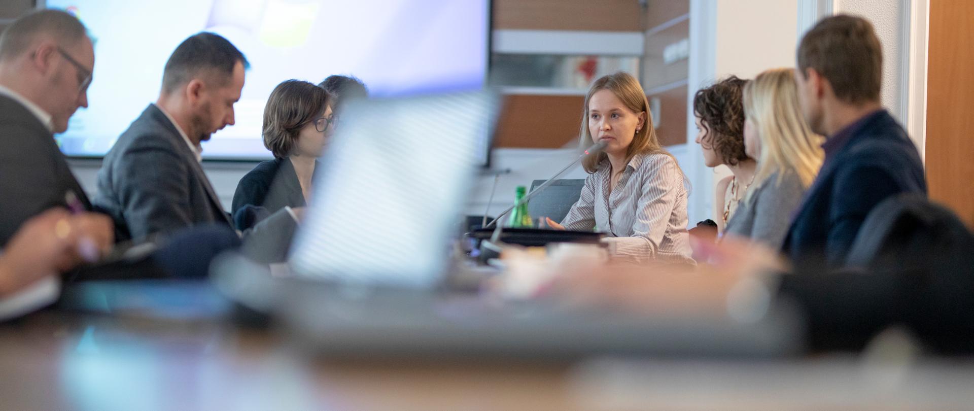 Spotkanie uczestników Hackathonu+ w Ministerstwie Funduszy i Polityki Regionalnej