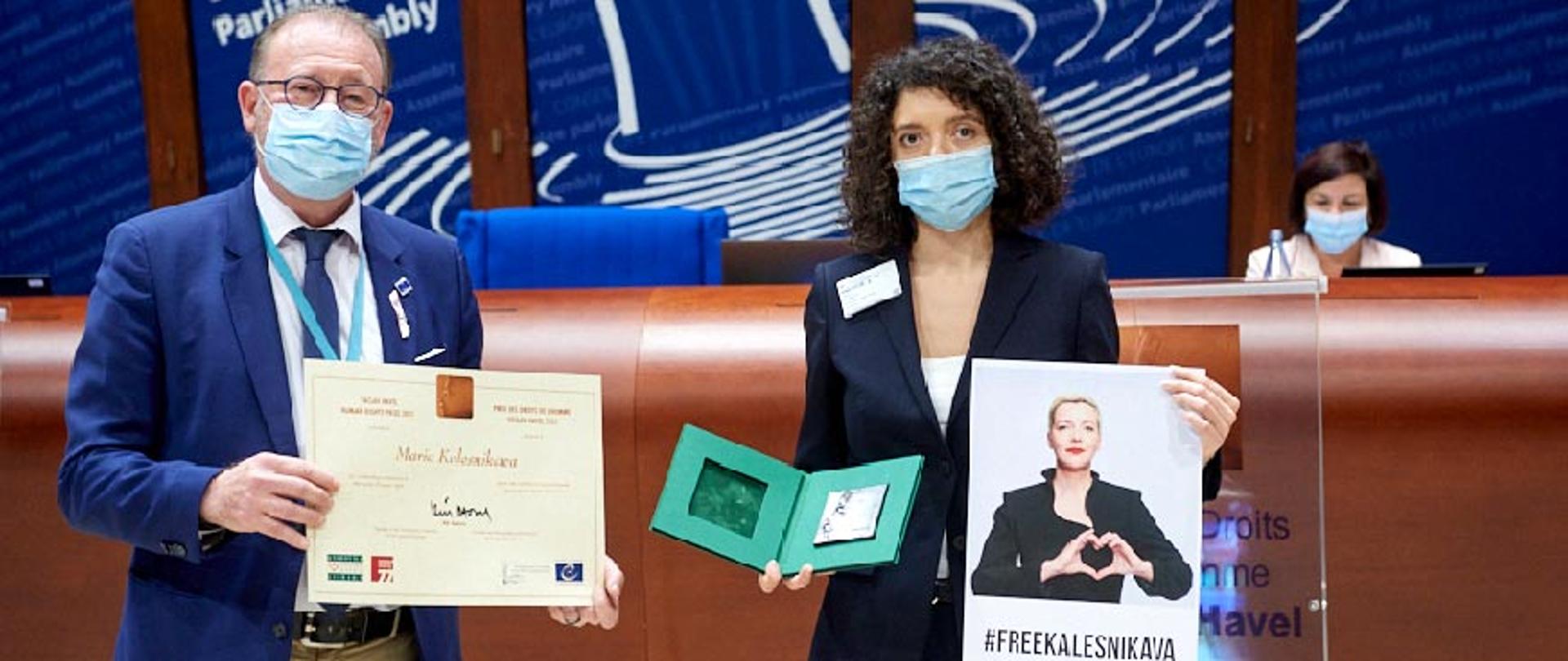 Wręczenie Nagrody Praw Człowieka im. Václava Havla 