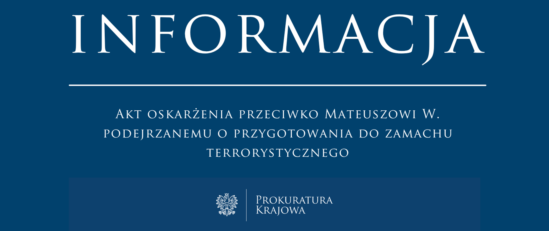 Akt oskarżenia przeciwko Mateuszowi W