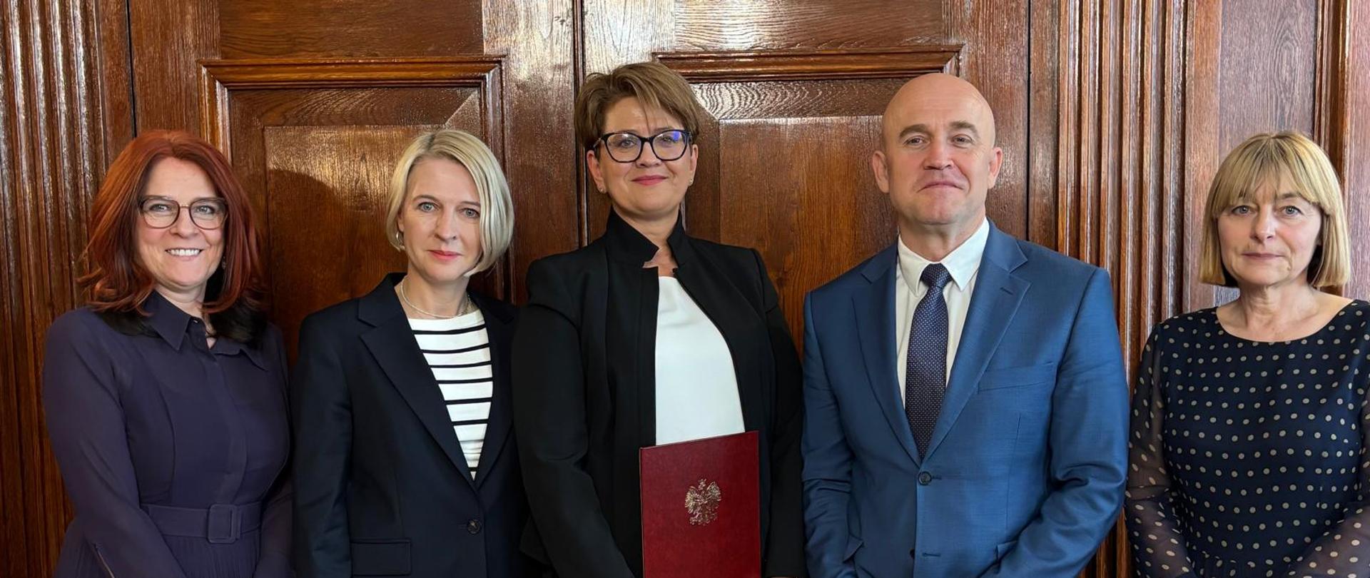 Wiceminister Dariusz Mazur na uroczystym ingresie Prezesa Sądu Apelacyjnego w Katowicach