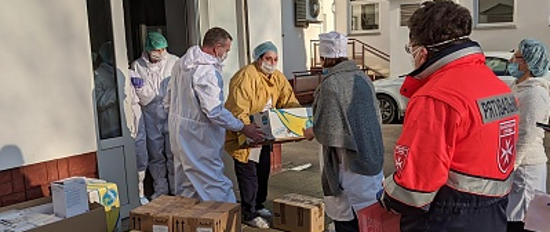 Aid for Ivano-Frankivsk Clinical Hospital Order of Malta Poland