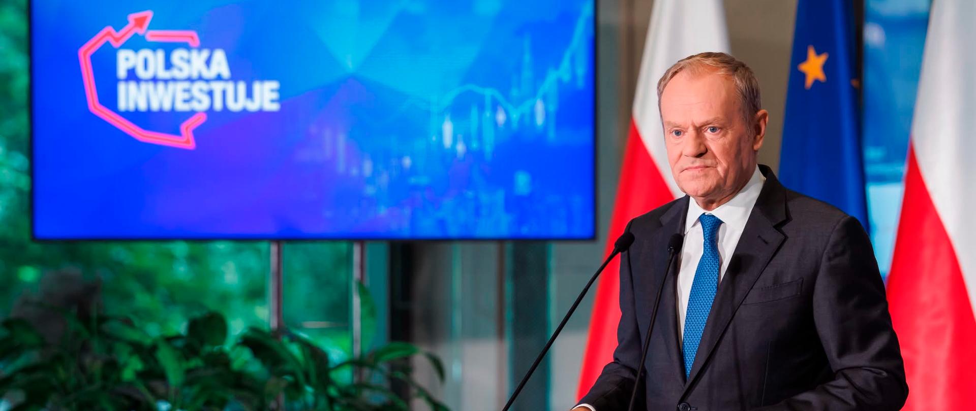 Udział Premiera Donalda Tuska w wydarzeniu „Polska Inwestuje