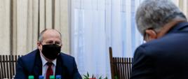 Minister Zbigniew Rau meets with Ambassador of the Republic of Romania to Warsaw
