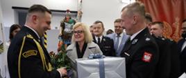 Pożegnanie komendanta Państwowej Straży Pożarnej w Grodzisku Wielkopolskim