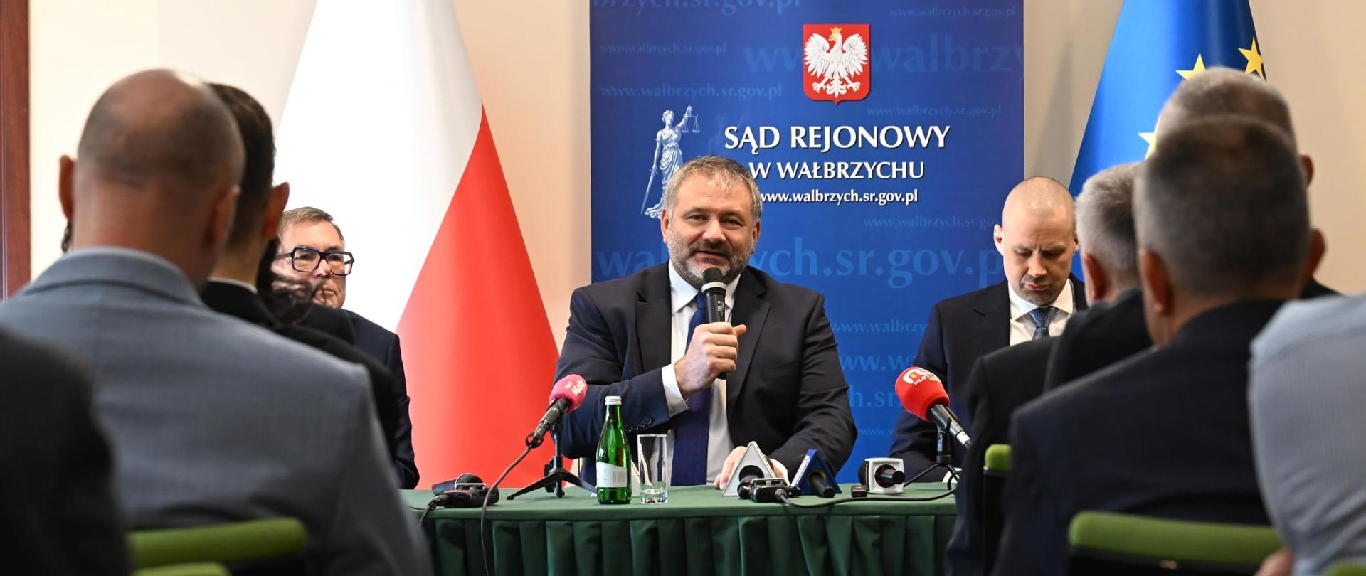 Uroczystość otwarcia Wydziału Pracy w Sądzie Rejonowym w Wałbrzychu 