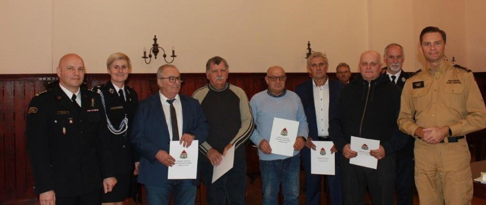 Spotkanie druhów OSP z Zastępcą Lubuskiego Komendanta Wojewódzkiego PSP