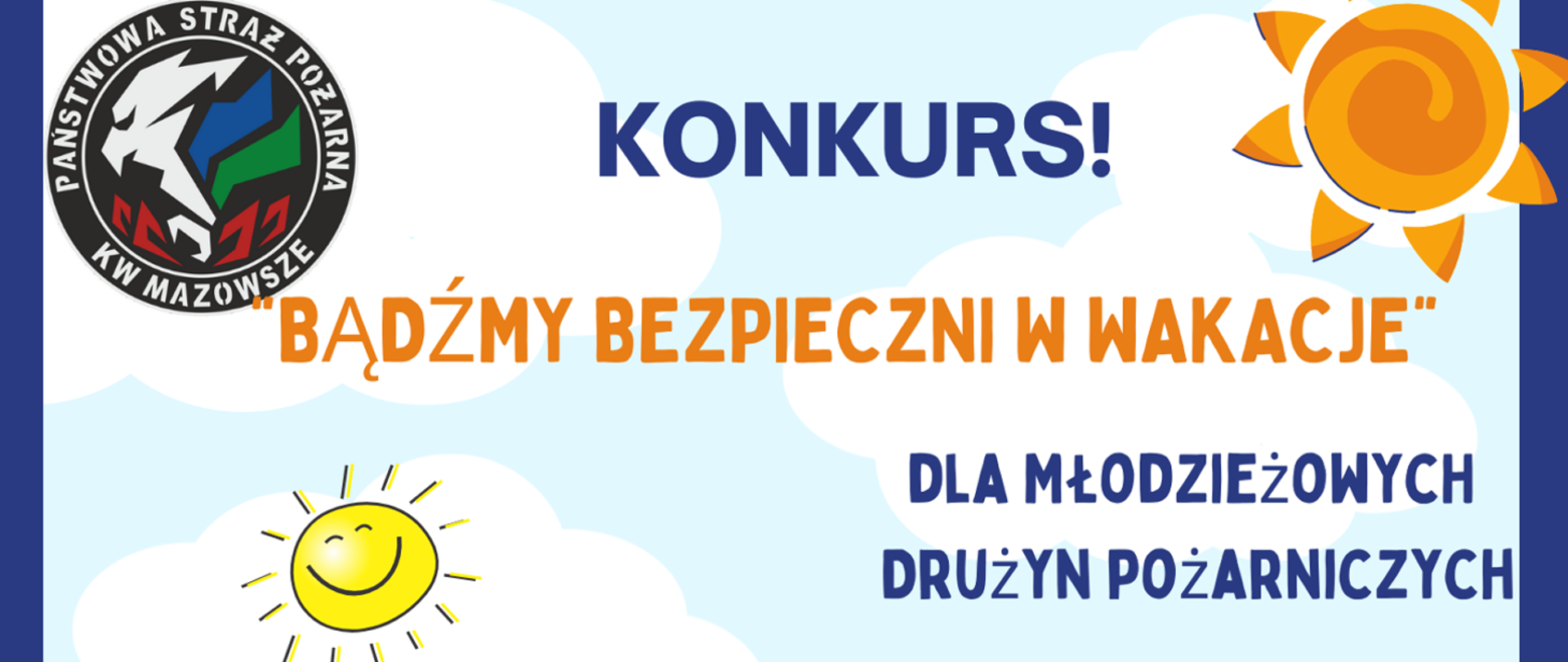 Konkurs "BĄDŹMY BEZPIECZNI W WAKACJE"