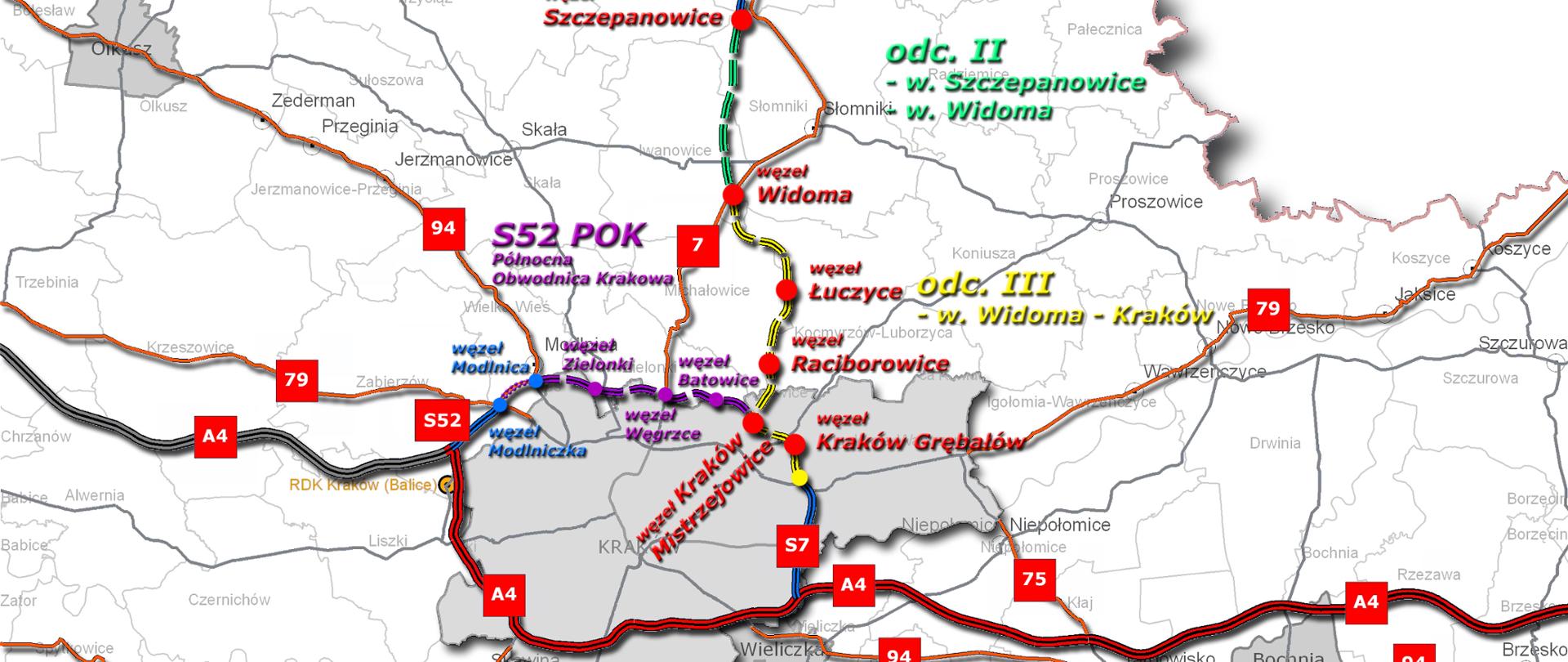 S7 Widoma - Kraków