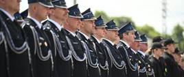 pododdział podczas uroczystości 100 lesie OSP w Łomiankach