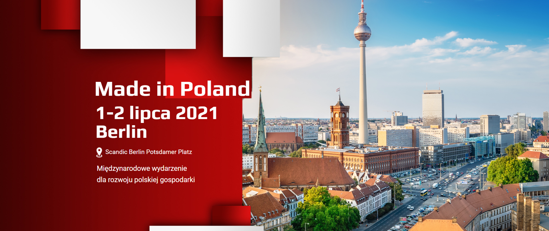 Kongres MADE IN POLAND w Berlinie. Grafika okolicznościowa
