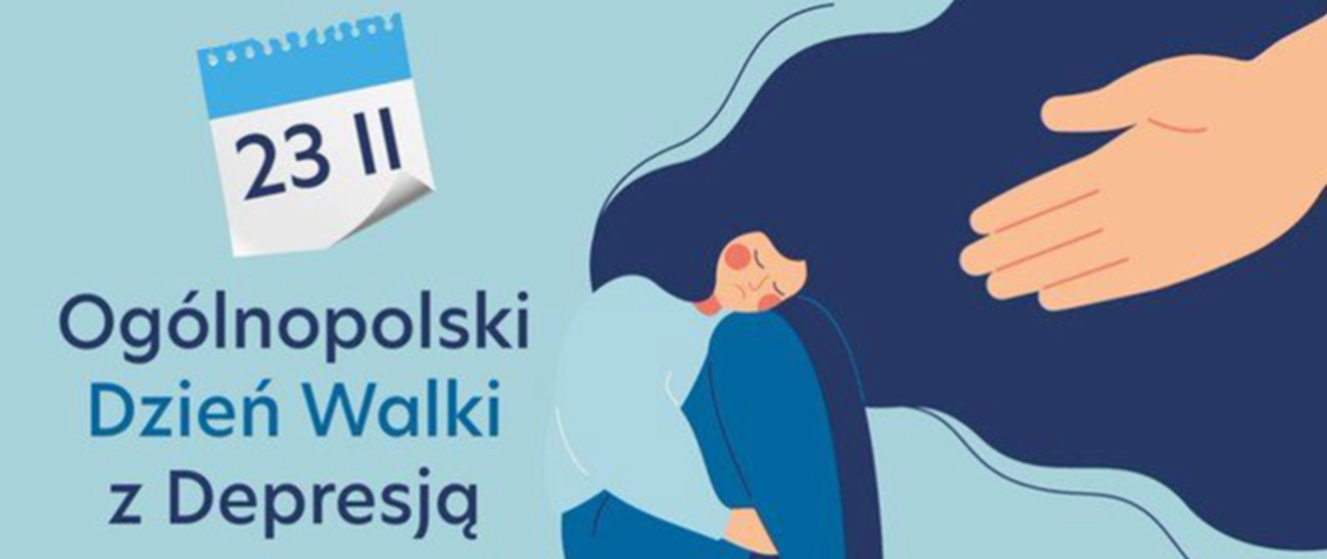 Ogólnopolski dzień walki z depresją -baner