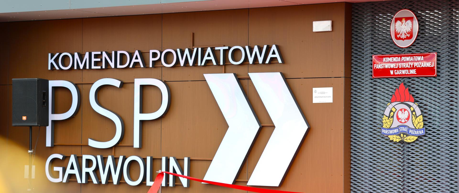 Nowa siedziba strażaków w Garwolinie oficjalnie otwarta