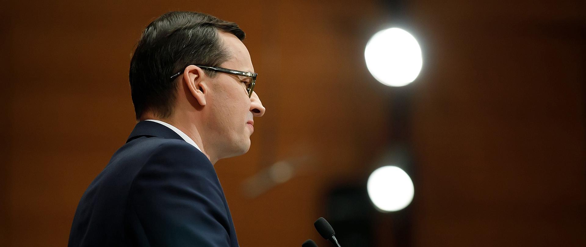 Premier RP Mateusz Morawiecki