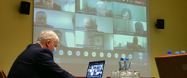 Wideokonferencja z samorządowcami o Narodowym Programie Szczepień