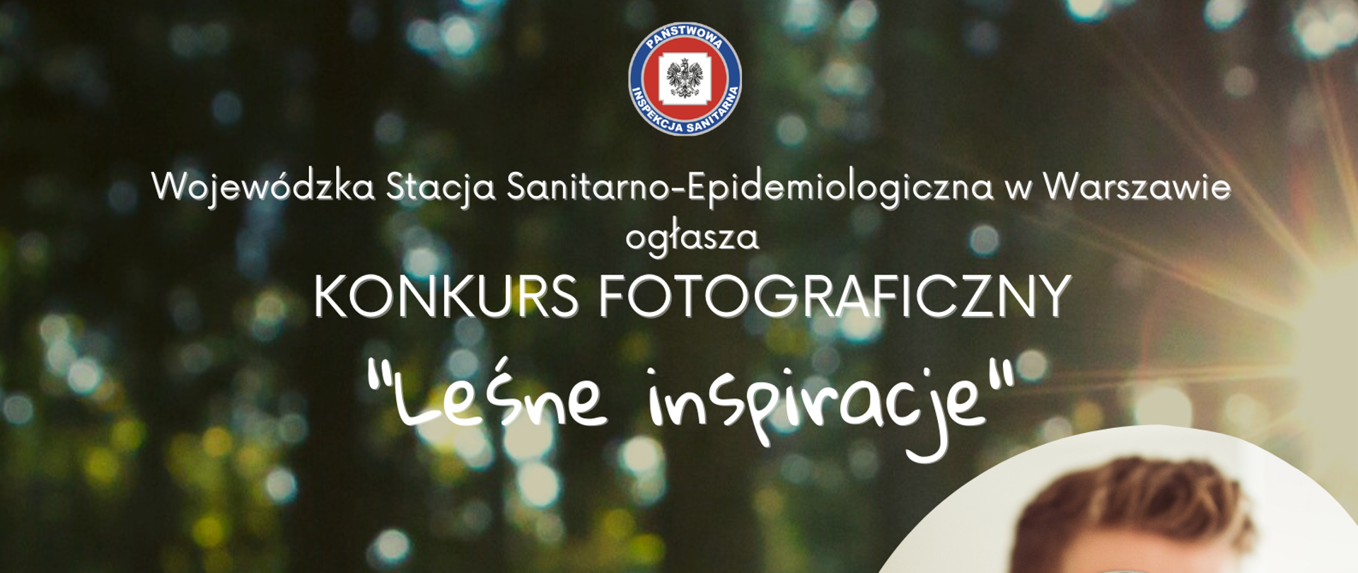 Plakat do szkół - Konkurs fotograficzny Leśne inspiracje 2023