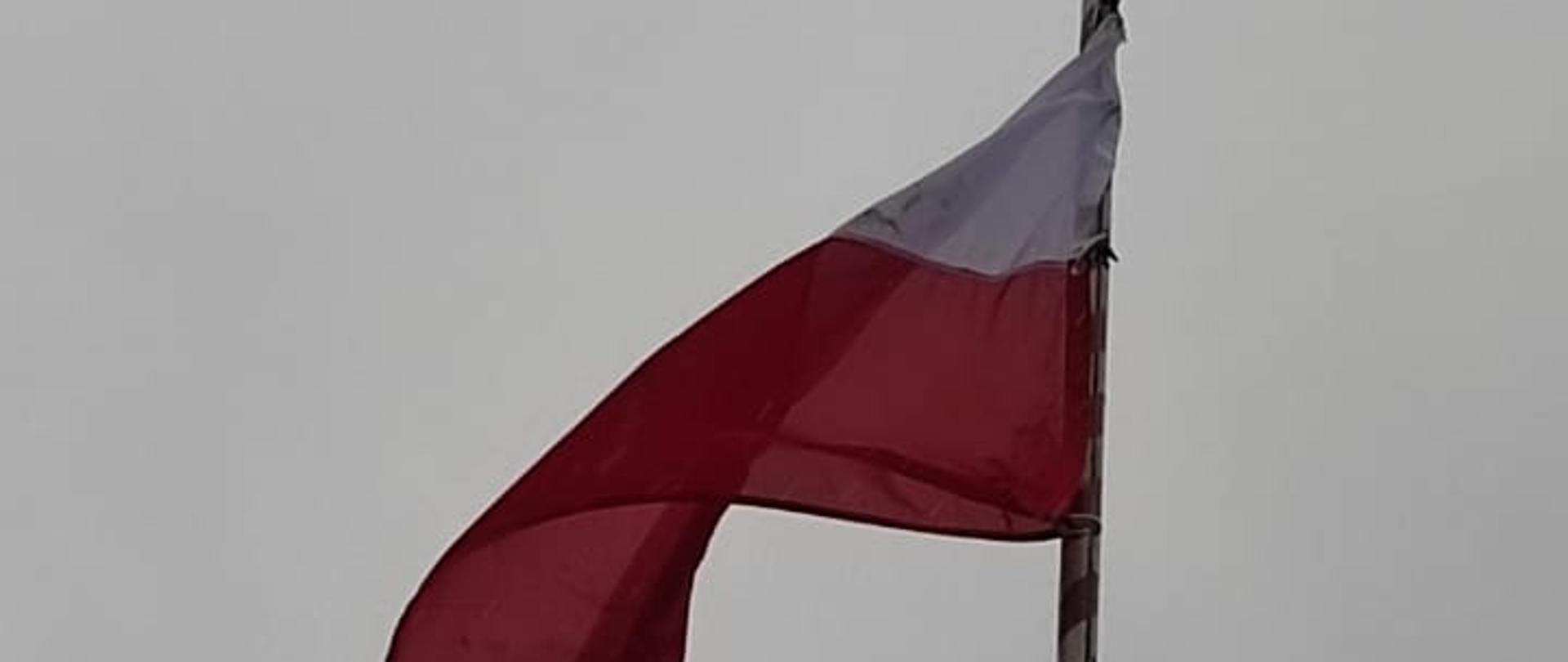 Dzień Flagi Rzeczypospolitej Polskiej KP PSP Inowrocław 2021
