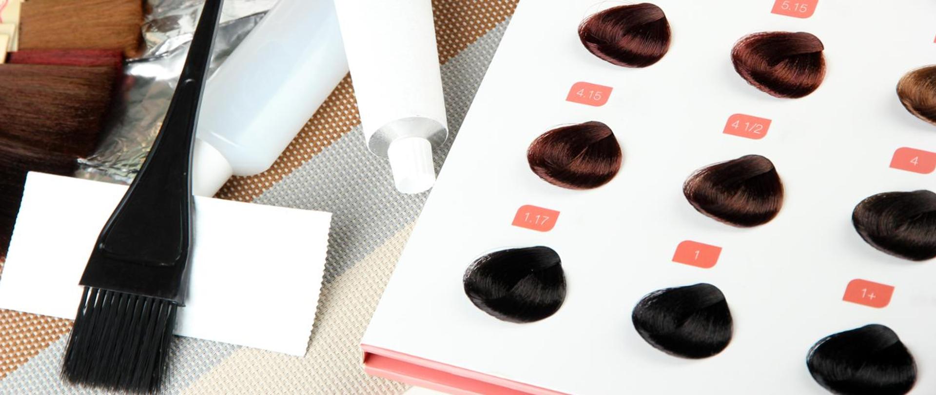 Produkty kosmetyczne do koloryzacji włosów
