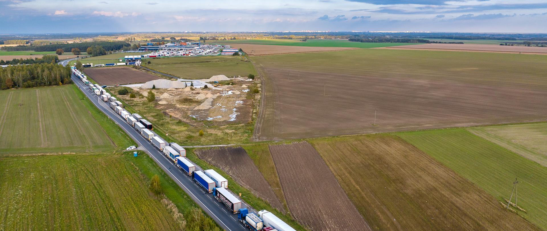 DK68 dojazd do terminala w Koroszczynie