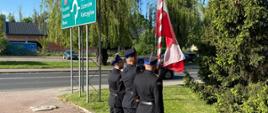 Uroczyste podniesienie flagi