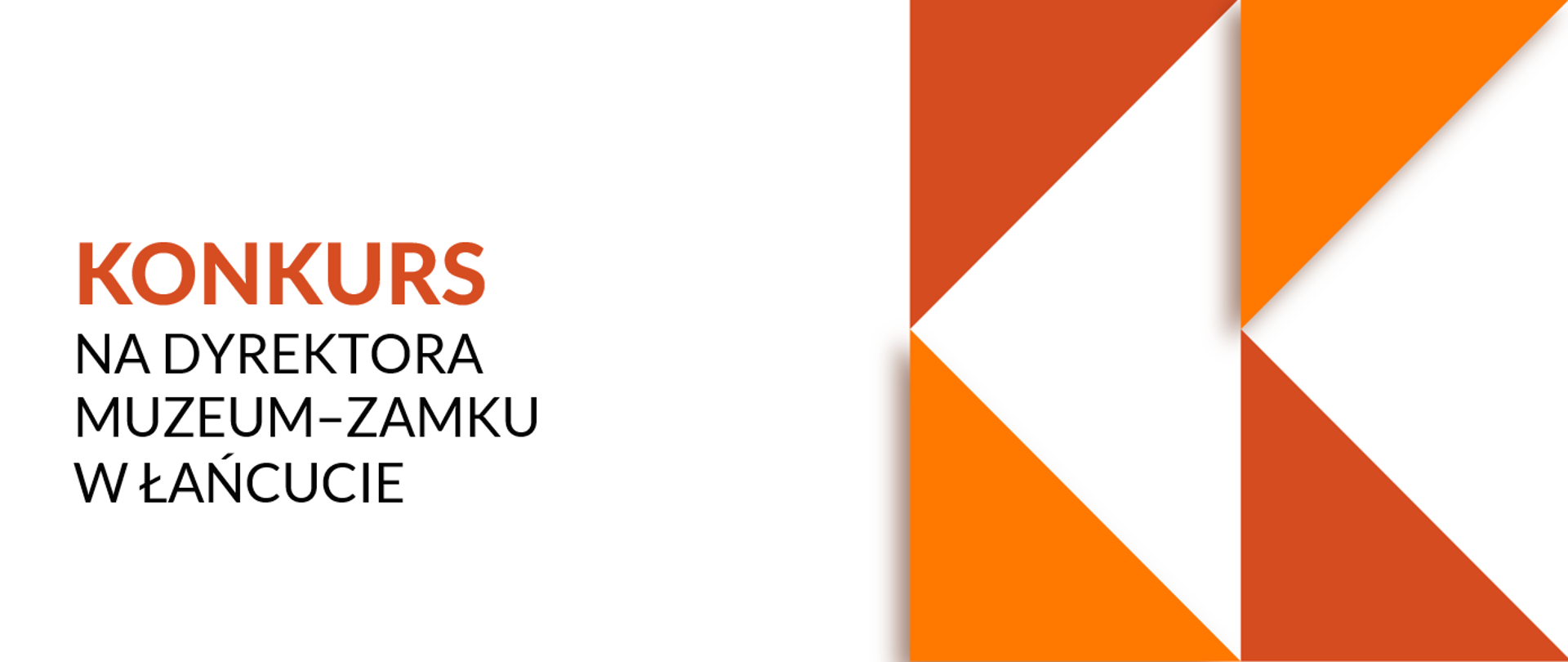 Ogłaszamy konkurs na dyrektora Muzeum – Zamku w Łańcucie, grafika