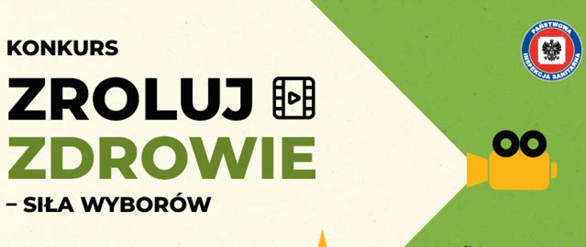 Plik w formacie pdf na którym przedstawiona jest dłoń trzymająca telefon na żółto-zielonym tle.