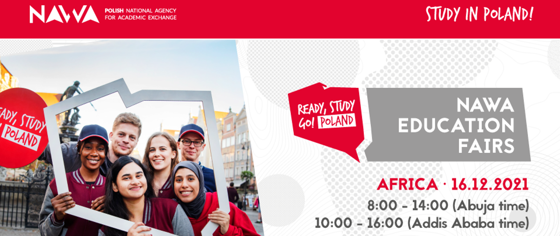 Wirtualne targi edukacyjne NAWA dla kandydatów z Afryki