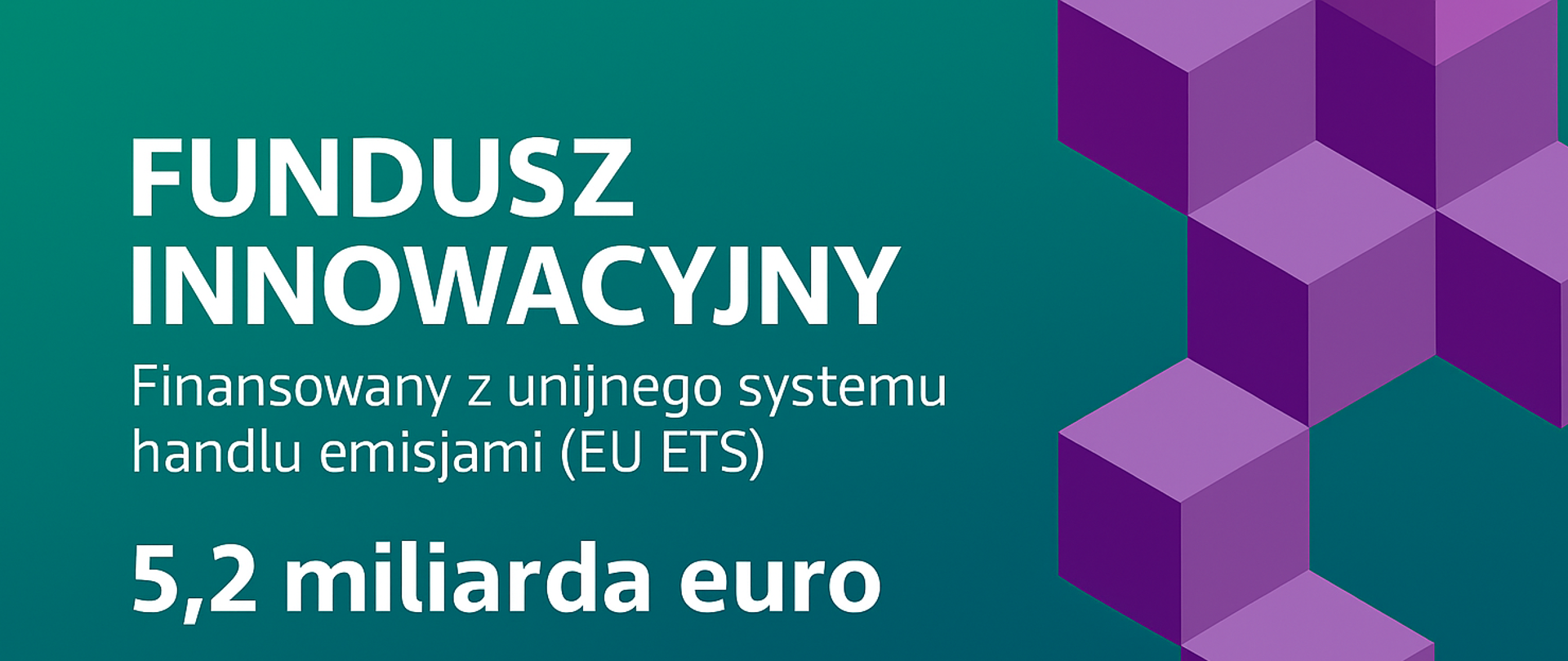 Fundusz Innowacyjny finansowany z unijnego systemu handlu emisjami (EU ETS)