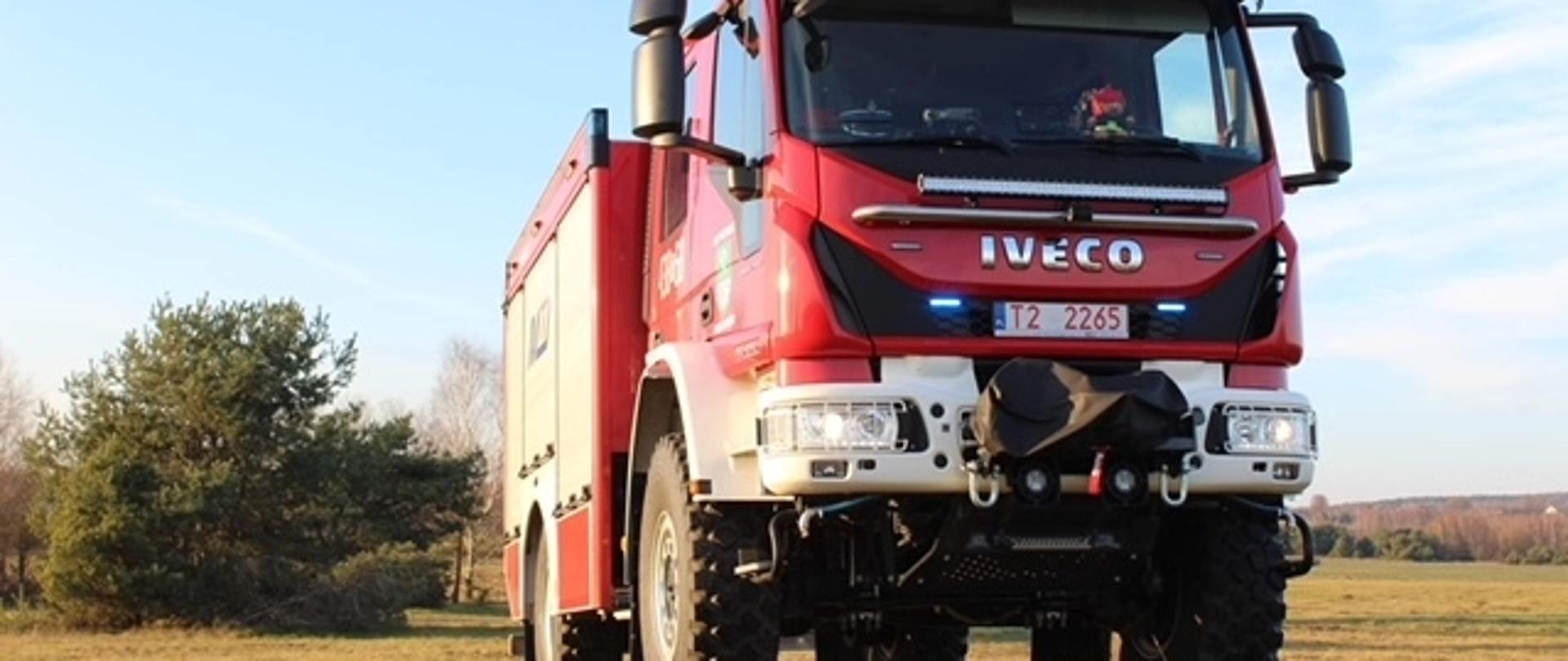 Samochód OSP Przyłogi