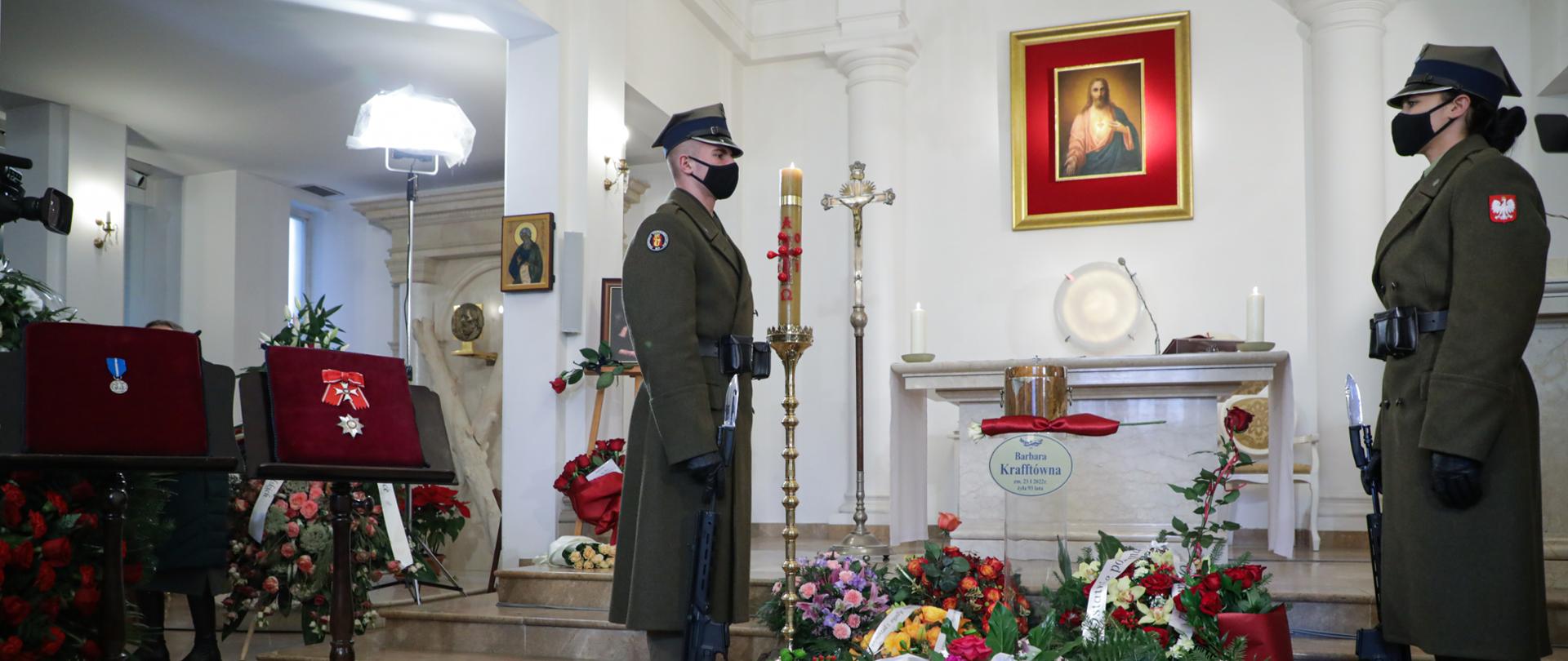 Pożegnanie śp. Barbary Krafftówny, fot. Danuta Matloch