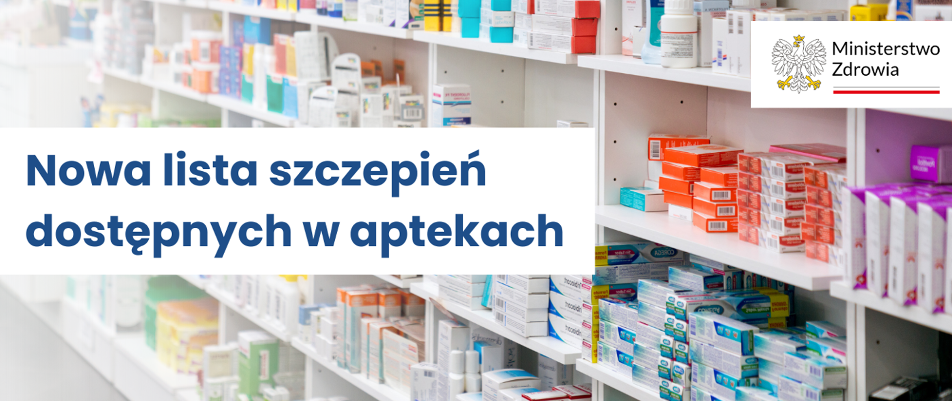 Szczepienia dostępne w aptekach