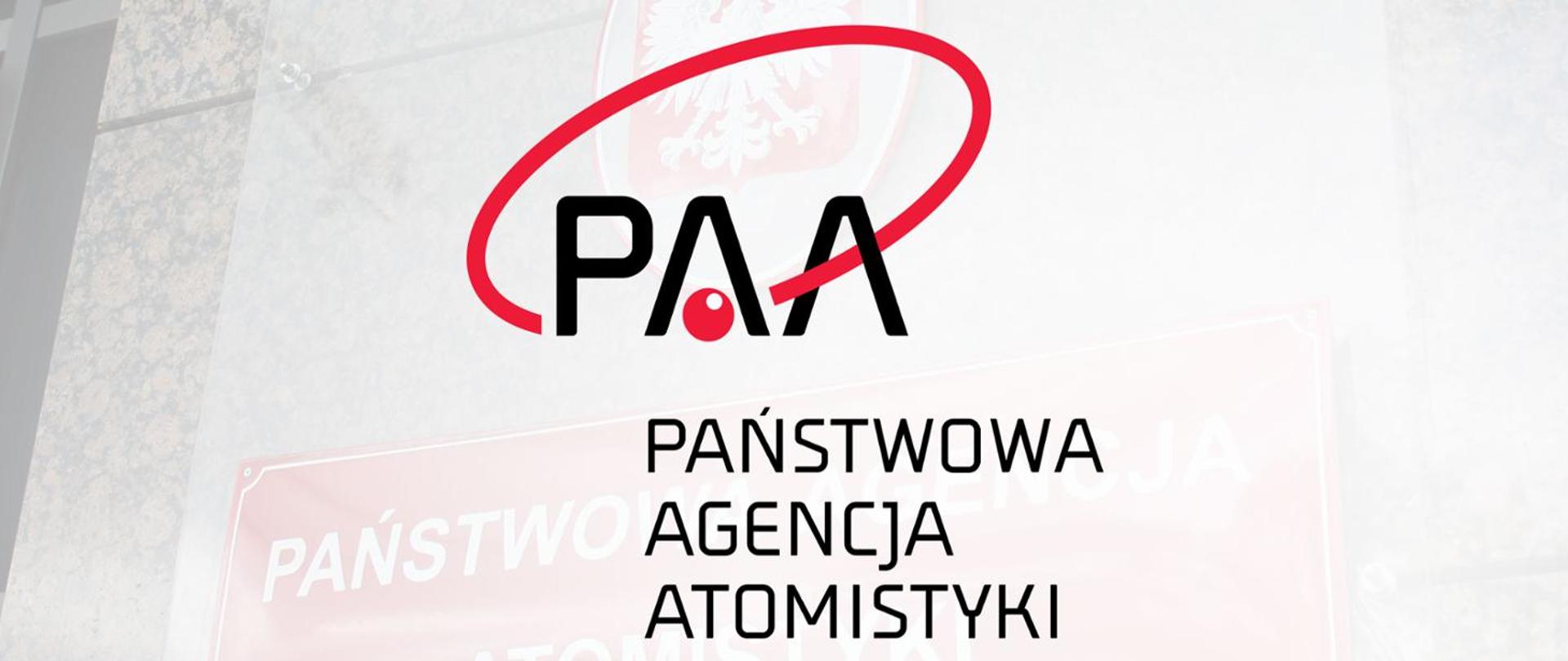 Logo Państwowej Agencji Atomistyki 