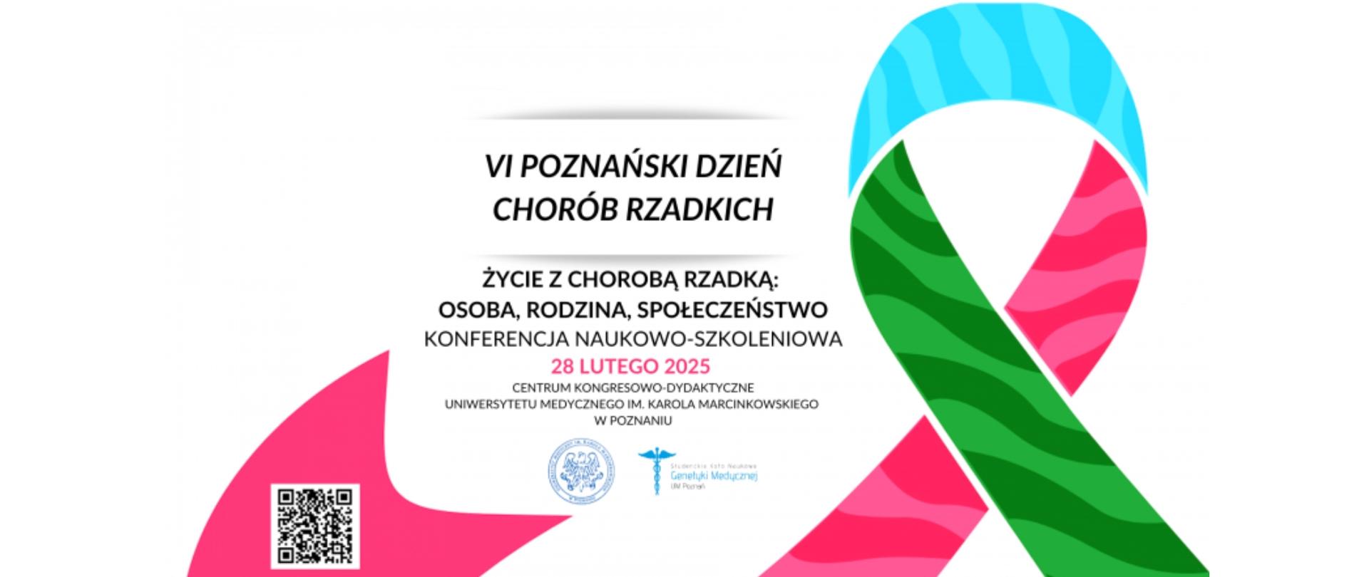 Grafika zawiera plakat wydarzenia z jego nazwą, datą i kodem QR.