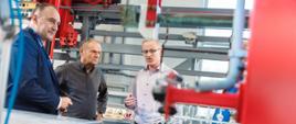 Wizyta Premiera Donalda Tuska w Zakładach Metalowych Dezamet S.A.
