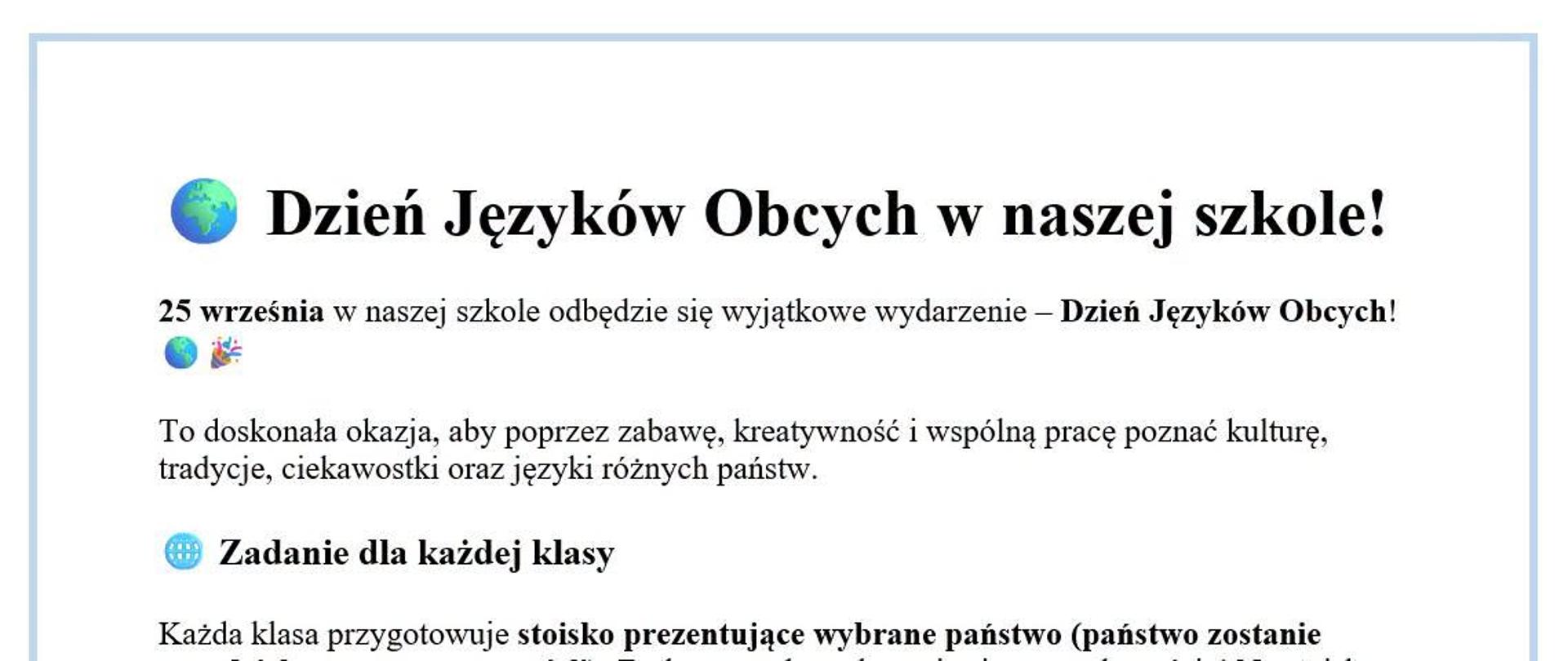 Ogłoszenie