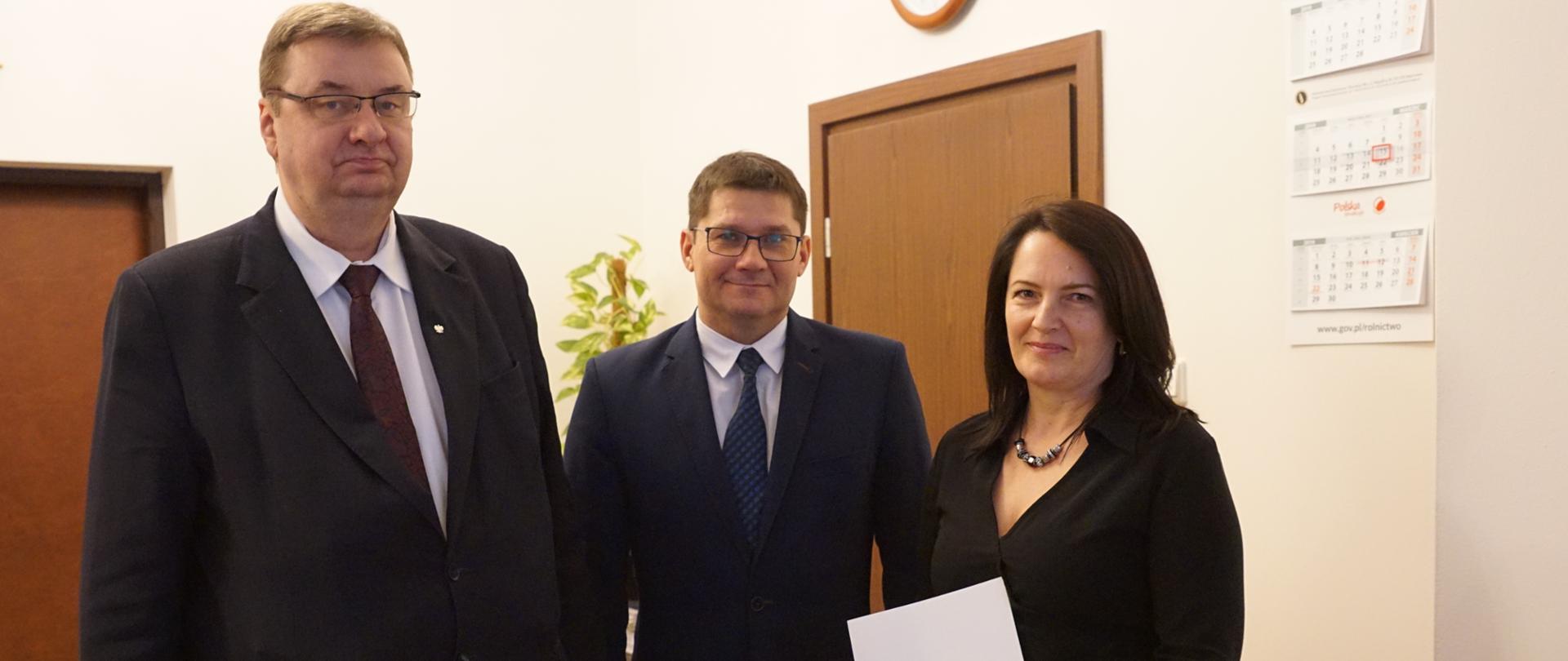 Uroczystość powołania Zastępcy Głównego Lekarza Weterynarii