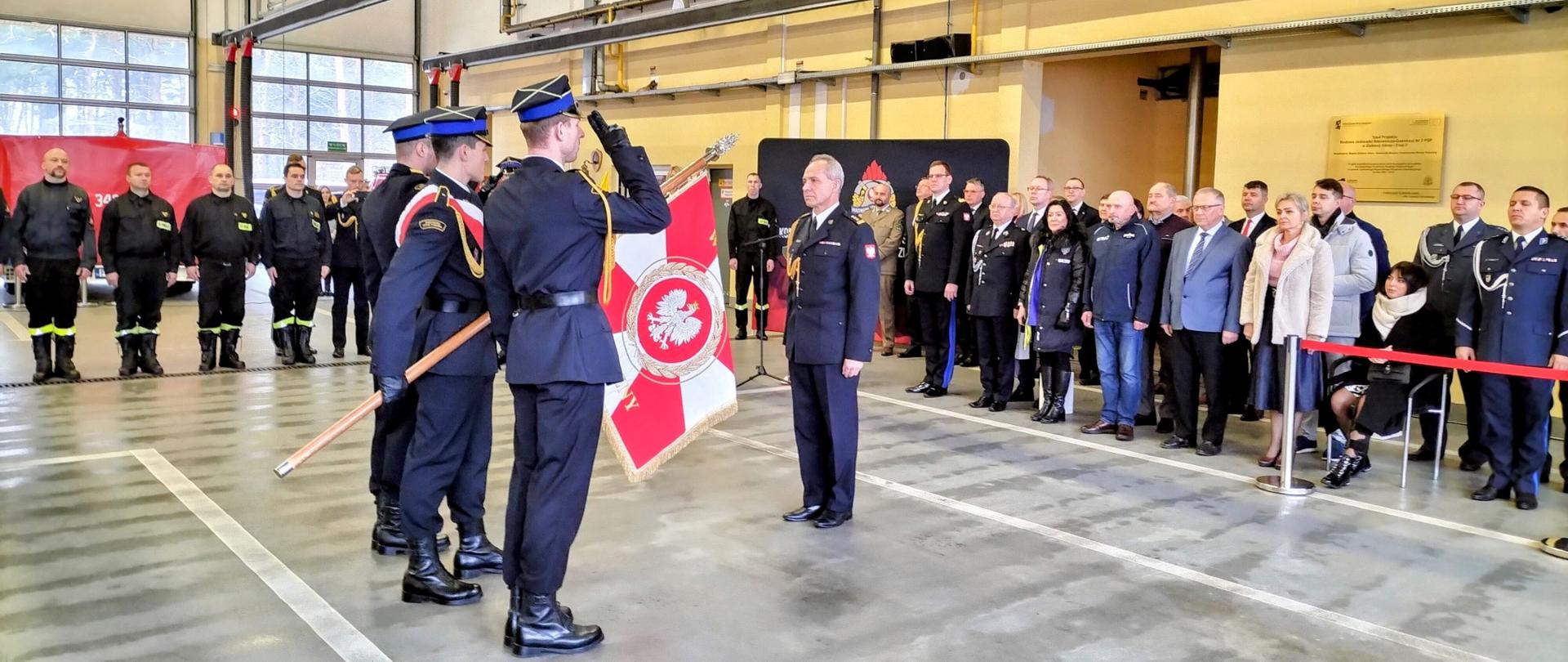 Pożegnanie ze służbą Komendanta Miejskiego PSP w Zielonej Górze