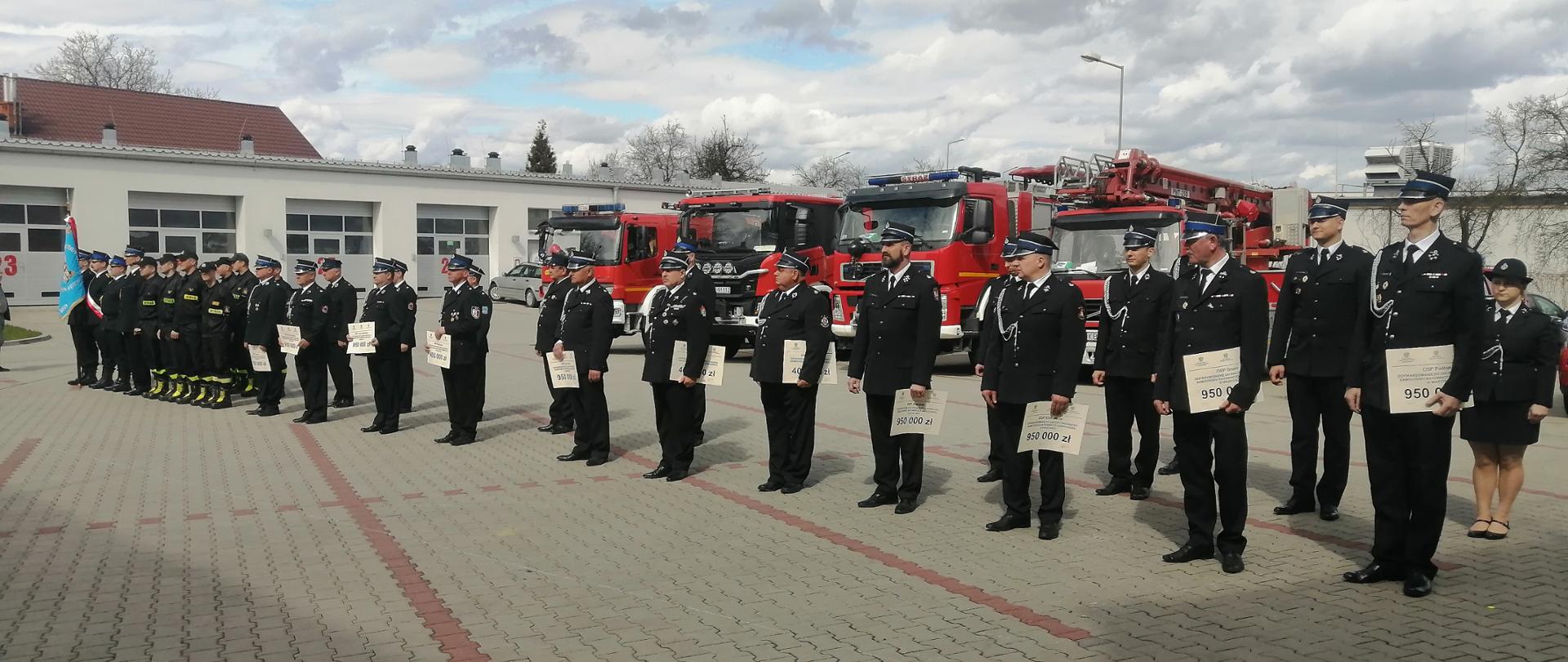 Wręczenie promes dla jednostek OSP