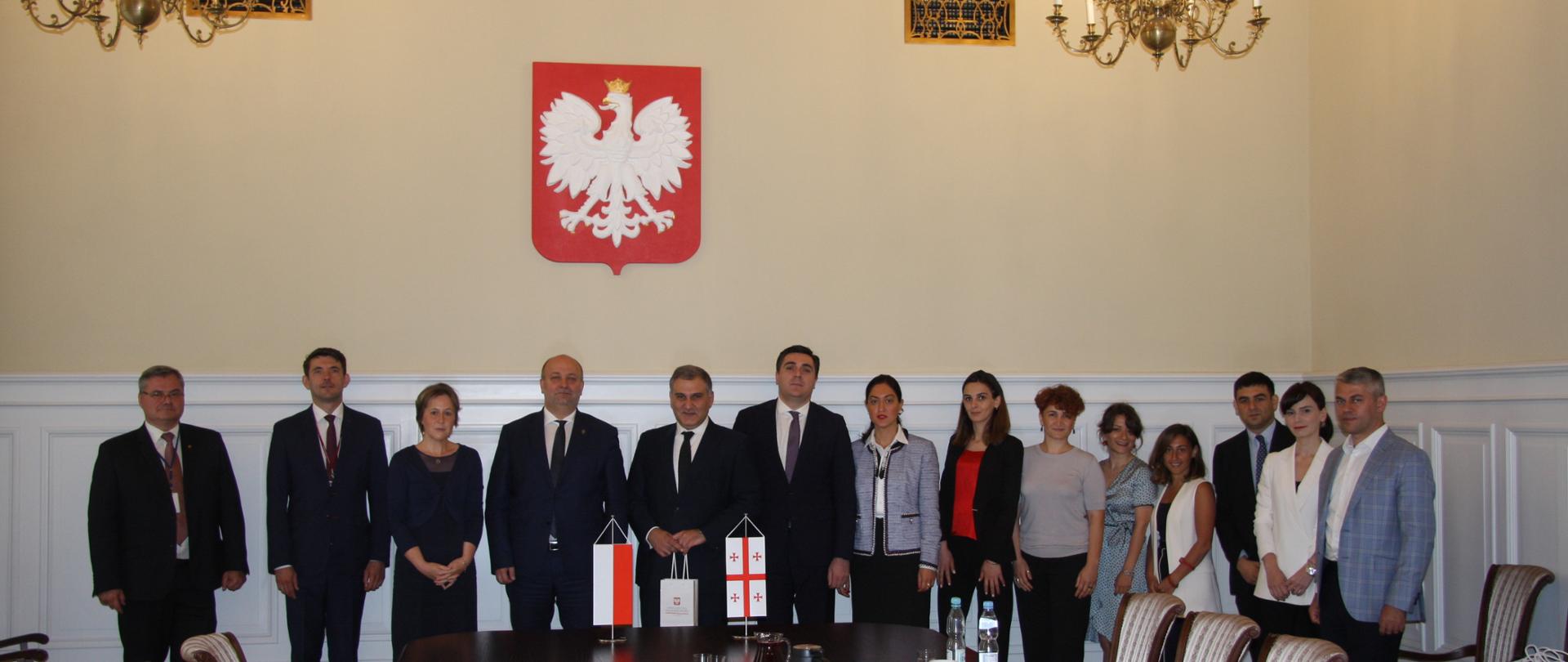 Wizyta delegacji gruzińskiej w Ministerstwie Sprawiedliwości