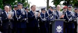 Finał konkursu „Policjant Ruchu Drogowego” w Sieradzu z udziałem kierownictwa MSWiA