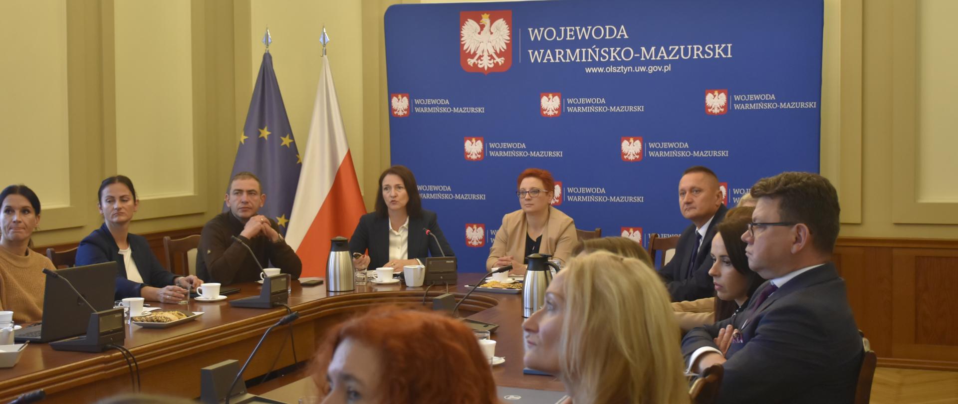 Obrady Wojewódzkiego Zespołu ds. przeciwdziałania handlowi ludźmi