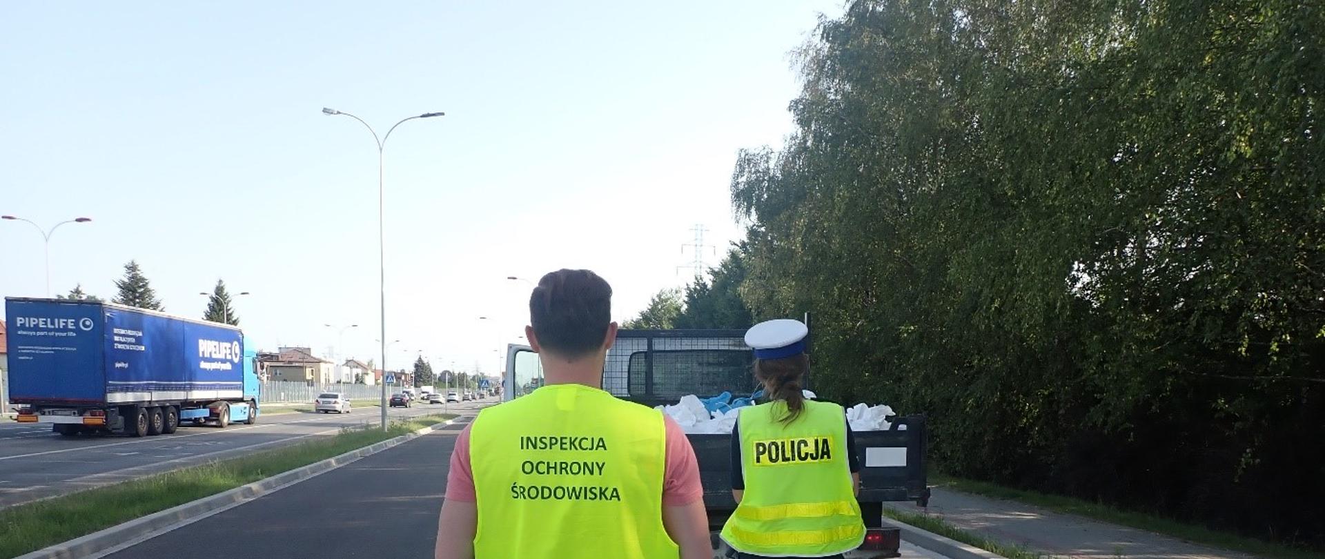 Akcja "STOP nielegalnym odpadom" w dniu 22.07.2022r.