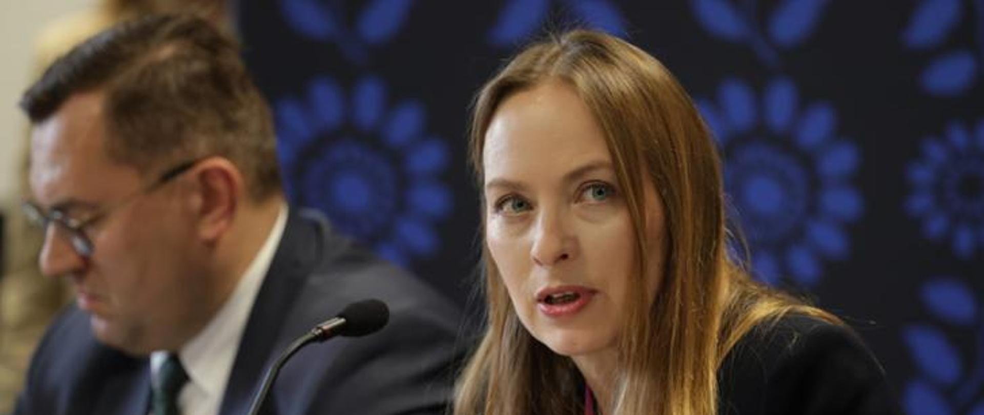 On the foto: Katarzyna Pełczyńska-Nałęcz, the Minister of Development Funds and Regional Policy