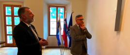 Ambasador Krzysztof Olendzki i Rektor Bostjan Golob