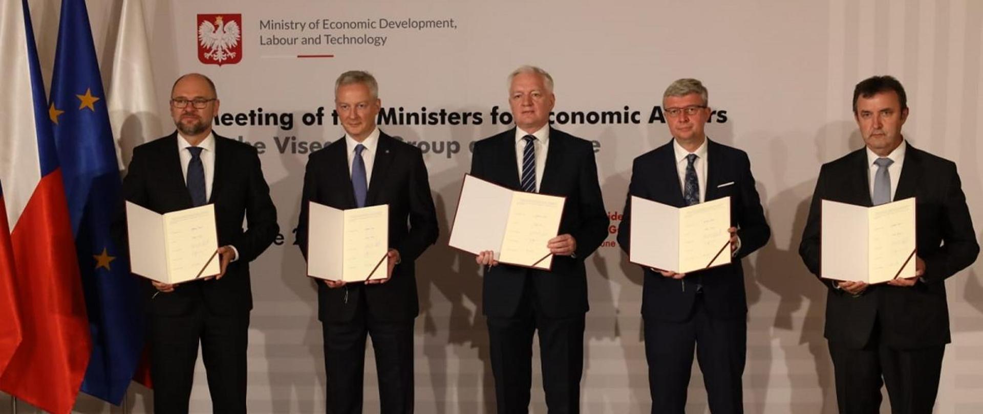 Meeting of the Ministers for Economic Affairs of the Visegrad Group and France
