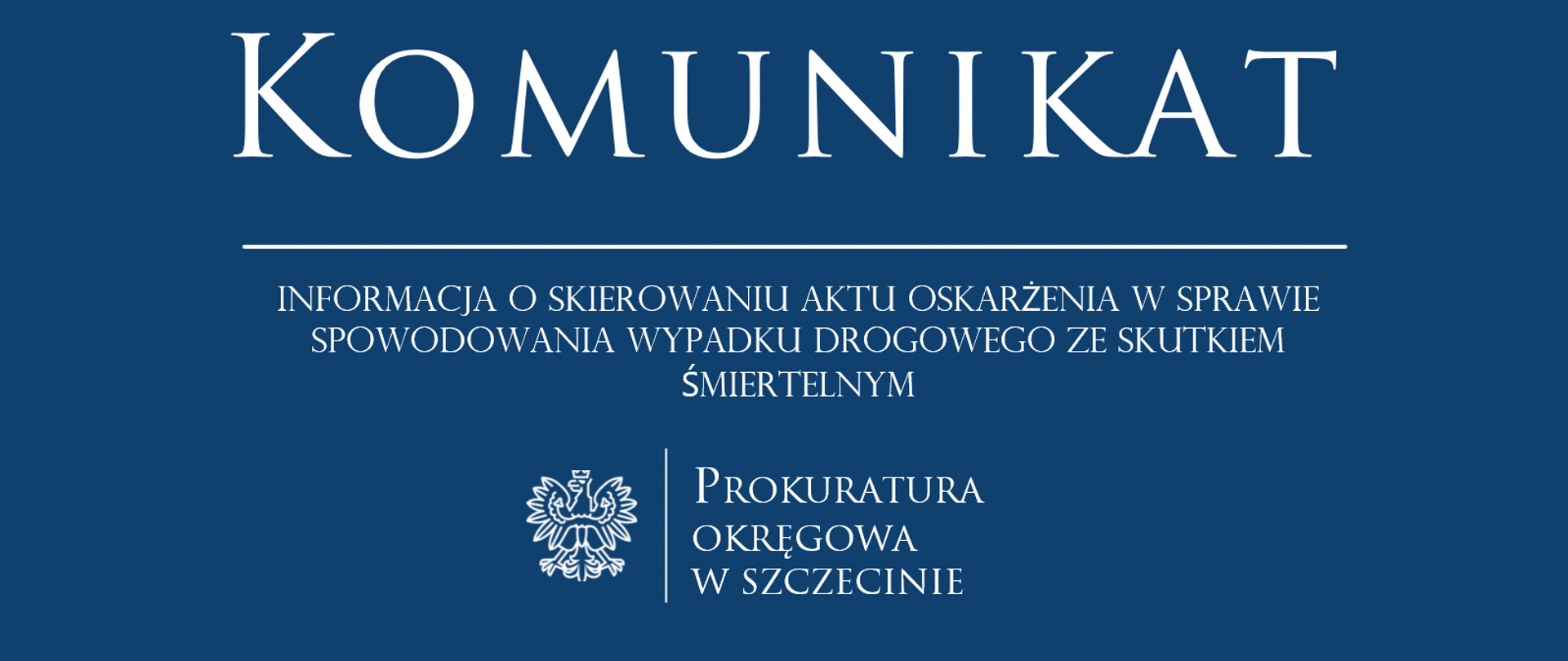 Akt oskarżenia wypadek