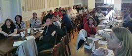 Uczestnicy szkolenia podczas wykładu