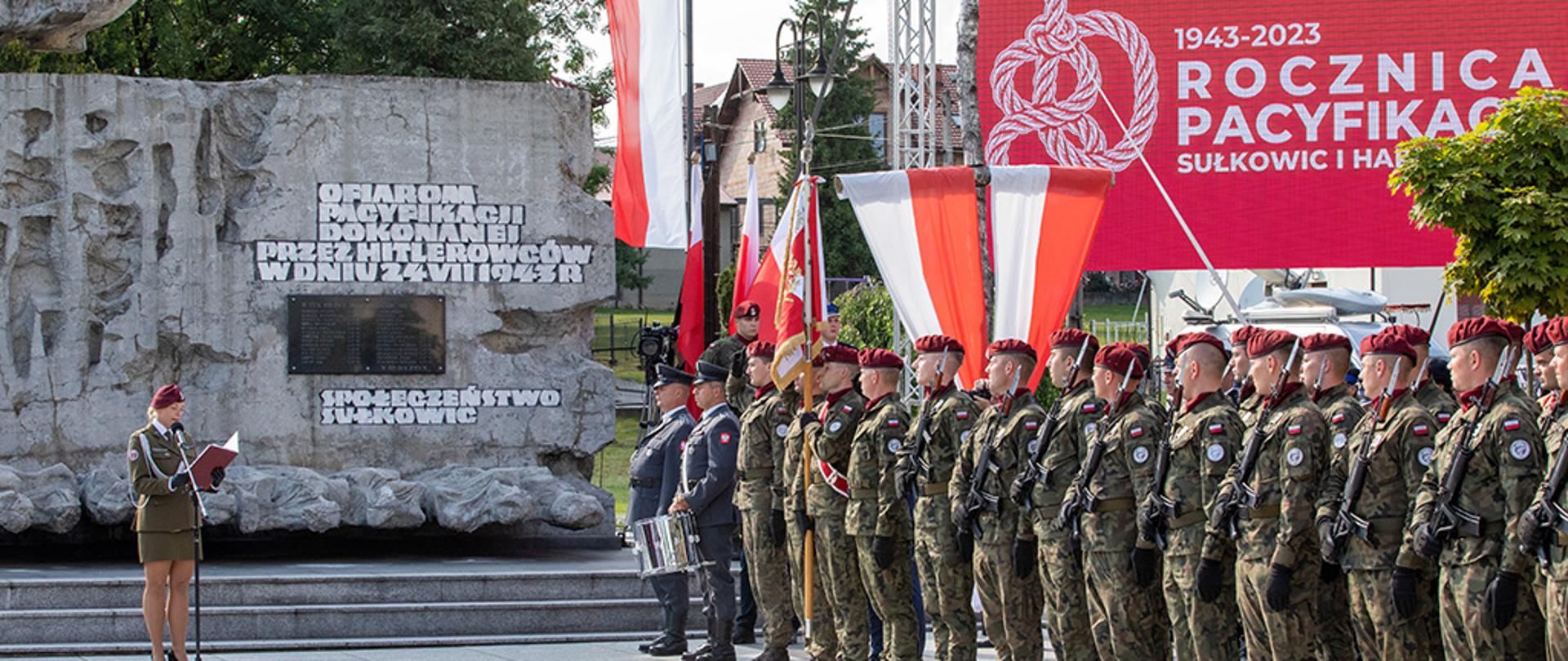 80 rocznica pacyfikacji Sułkowic