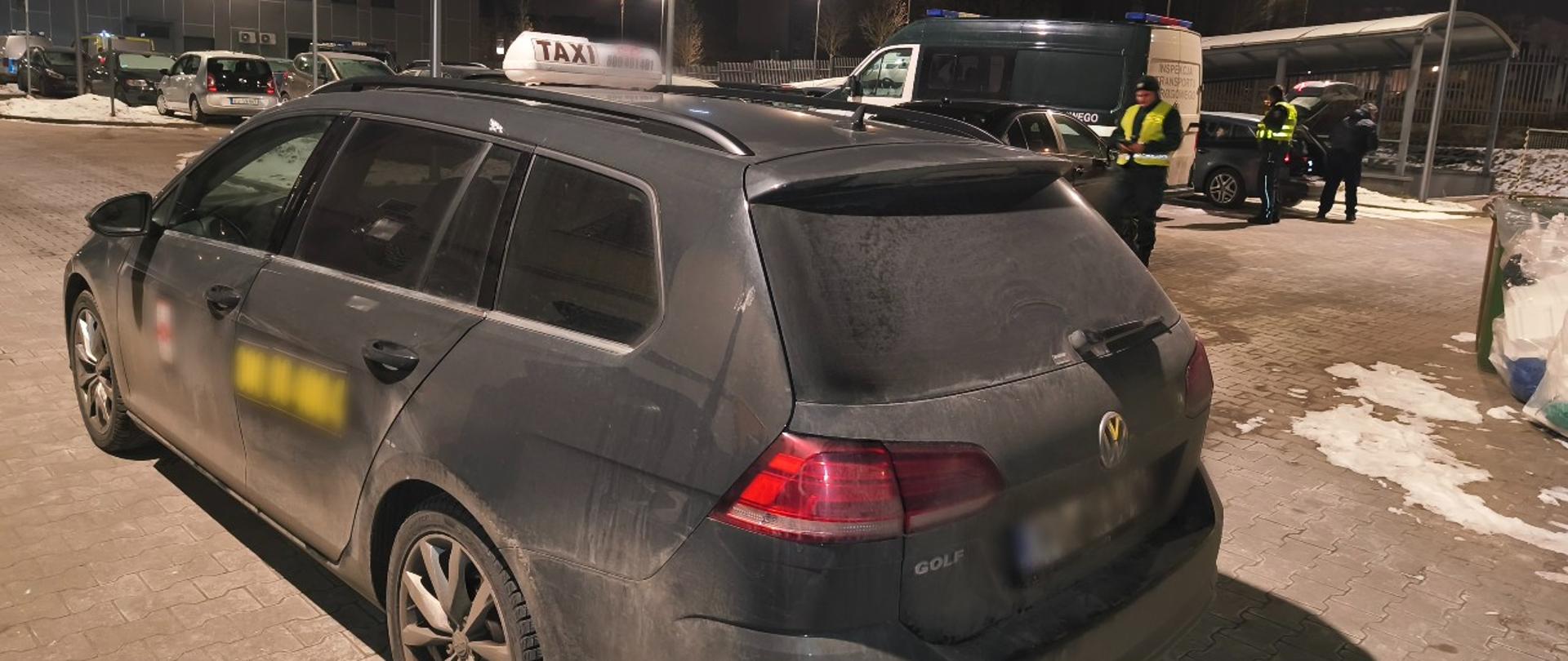 Kontrole przewozów TAXI w Łodzi